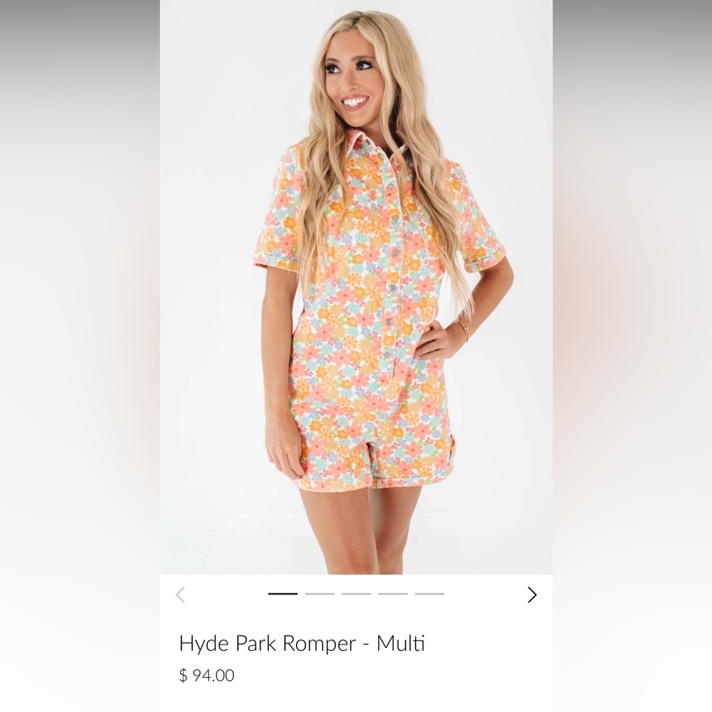 Impeccable Pig Hyde Park Romper